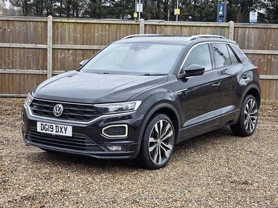Used VW T-Roc R-line 150 HP (110 kW) 2019 Black SUV