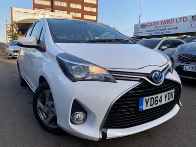 Used Toyota Yaris Hybrid 2014 White Hatchback