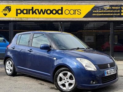 Used Suzuki Swift GLX 101 HP (74 kW) 2007 Blue Hatchback