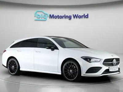 Used Mercedes CLA250e AMG Line Premium Plus 218 HP (160 kW) 2022 White Coupe