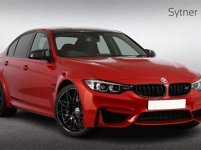 Used BMW M3 Competition Edition 444 HP (326 kW) 2017 Orange Sedan