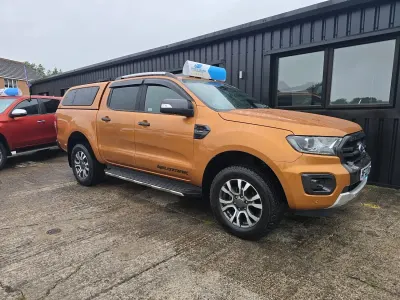 Used Ford Ranger Wildtrack 2022 Orange Pickup