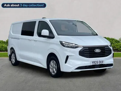 Used Ford Transit Custom Limited 136 HP (100 kW) 2025 White Van