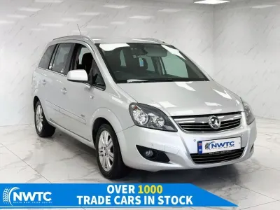 Used Vauxhall Zafira Design Edition 2013 Silver MPV