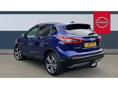 Used Nissan Qashqai N-Connecta 140 HP (102 kW) 2019 Blue SUV