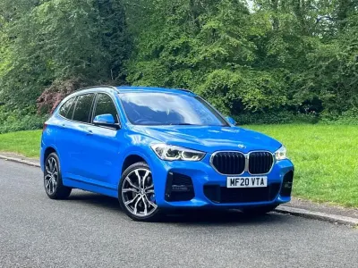 Used BMW X1 M Sport 190 HP (139 kW) 2020 Blue SUV