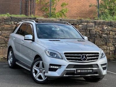 Silver Used 2015 Mercedes ML250 AMG line SUV | £15,295 (Fair price)