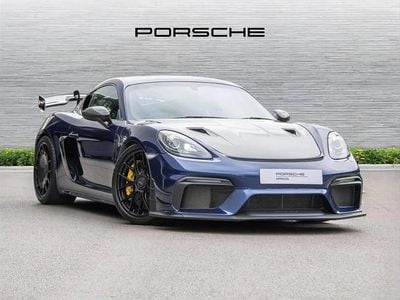 Used Porsche Cayman GT4 493 HP (362 kW) 2024 Blue Coupe