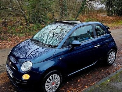 Blue Used 2013 Fiat 500 Pop Cabriolet | £3,950 (Good price)