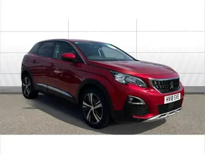 Used Peugeot 3008 Allure 120 HP (88 kW) 2018 Red SUV