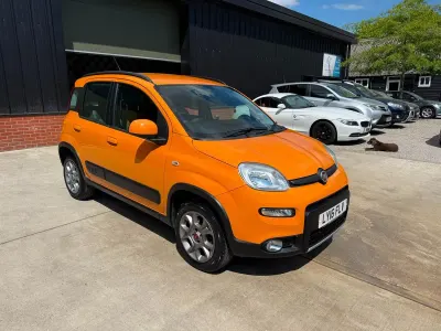 Used Fiat Panda 4x4 S 85 HP (62 kW) 2016 Orange Hatchback