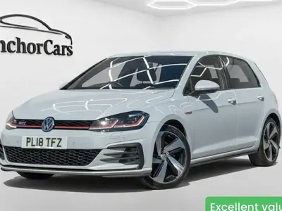 Used VW Golf VII GTI 230 HP (169 kW) 2018 Silver Hatchback