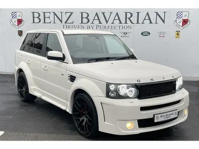 Begagnad Land Rover Range Rover Sport HSE 272 HK (200 kW) 2008 Vit SUV