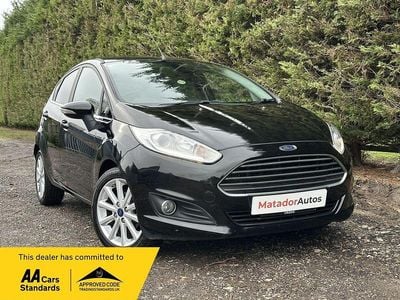 Used Ford Fiesta Titanium 2017 Black Hatchback