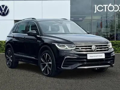 Used VW Tiguan R-line 150 HP (110 kW) 2020 Black SUV