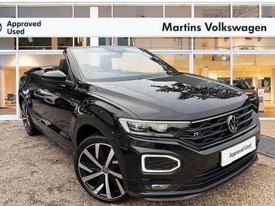 Black Used 2021 VW T-Roc Cabriolet R-line Cabriolet | £18,995 (Fair price)