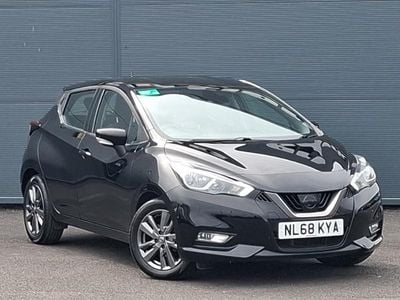 Used Nissan Micra Acenta Limited Edition 90 HP (66 kW) 2018 Black Hatchback