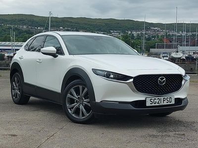 White Used 2021 Mazda CX-30 Inclusive SUV | £16,498 (Fair price)