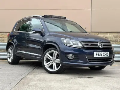 Used VW Tiguan R-line Edition 2016 Blue SUV