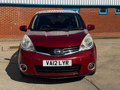 Used Nissan Note N-TEC 2012 Red Hatchback