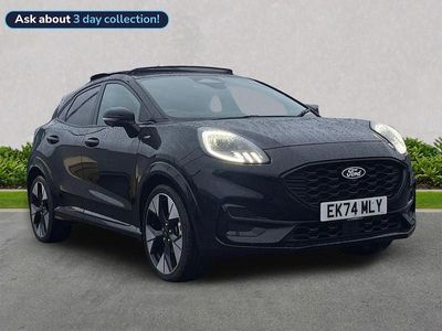 Black Used 2024 Ford Puma ST-Line X SUV | £19,750 (Expensive)
