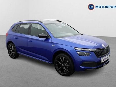 Used Skoda Kamiq Monte Carlo 150 HP (110 kW) 2022 Blue SUV