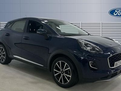 Used Ford Puma Titanium 155 HP (114 kW) 2023 Blue SUV