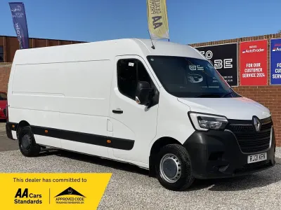 Begagnad Renault Master Business 2021 Vit Minibuss