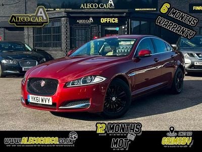 Used Jaguar XF Luxury 2012 Red Sedan