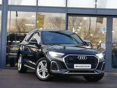 Black Used 2022 Audi Q5 S-Line SUV | £31,498 (Fair price)