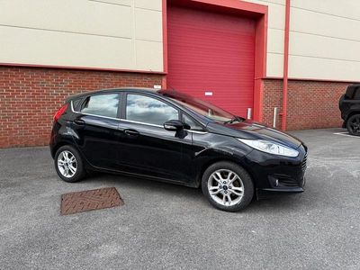 Used Ford Fiesta Zetec 2015 Black Hatchback
