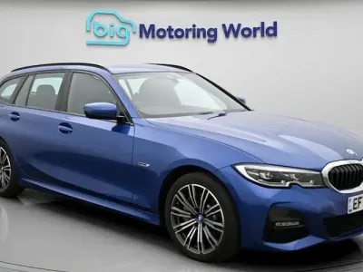 Used BMW 330e M Sport 292 HP (214 kW) 2022 Blue Estate