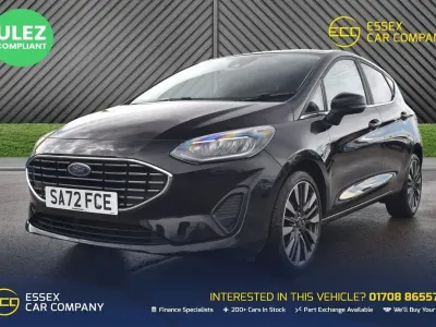 Used Ford Fiesta Titanium X 125 HP (91 kW) 2022 Black Hatchback
