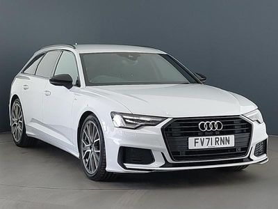 Used Audi A6 Black Edition 204 HP (150 kW) 2021 White Estate