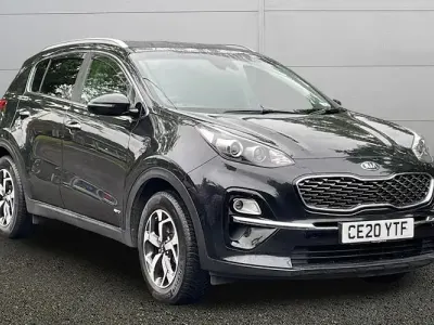 Used Kia Sportage 177 HP (130 kW) 2020 Black SUV