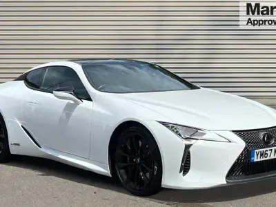 Used Lexus LC 500 Sport Line 359 HP (264 kW) 2018 White