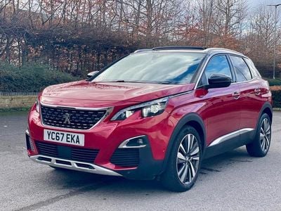 Used Peugeot 3008 GT-line 2017 Red SUV