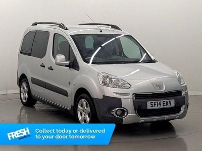 Used Peugeot Partner Tepee Outdoor 92 HP (67 kW) 2014 Silver MPV