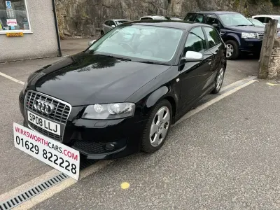Used Audi S3 Sportback Business 261 HP (191 kW) 2008 Black Hatchback