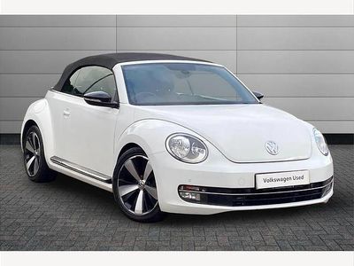 White Used 2015 VW Beetle Sportline Cabriolet | £14,995 (Expensive)