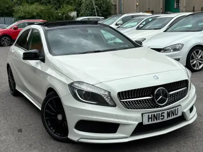 Used Mercedes A180 AMG 2015 White Hatchback