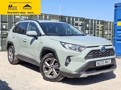 Used Toyota RAV4 Hybrid Design 218 HP (160 kW) 2020 Green SUV