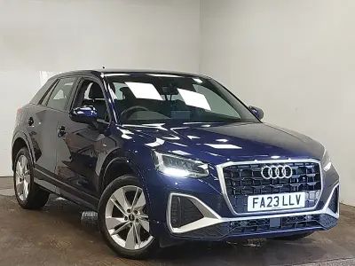 Used Audi Q2 S-Line 150 HP (110 kW) 2023 Blue SUV