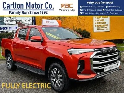 Used Maxus eDeliver 3 130 kW (177 HP) 2023 Orange Van