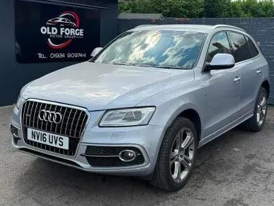 Used Audi Q5 S-line plus 190 HP (139 kW) 2016 Silver SUV