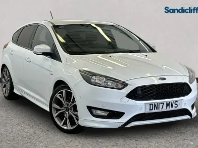 Usado Ford Focus ST-Line 150 CV (110 kW) 2017 Blanco Utilitario