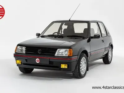 Used Peugeot 205 GTi 105 HP (77 kW) 1984 Black Hatchback