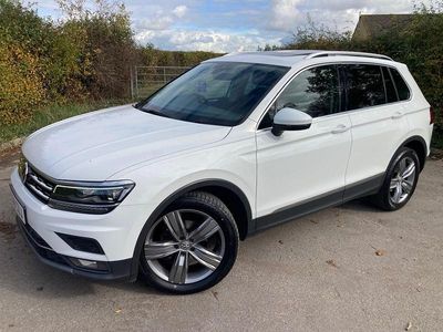 White Used 2018 VW Tiguan SEL SUV | £10,995 (Fair price)