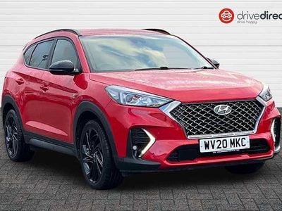 Used Hyundai Tucson N Line 177 HP (130 kW) 2020 Red SUV