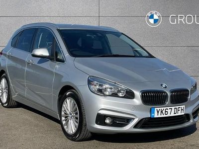Used BMW 220 Active Tourer Luxury Line 187 HP (137 kW) 2018 Silver MPV